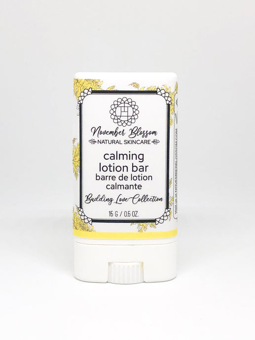 Calming Lotion Bar - Budding Love Collection